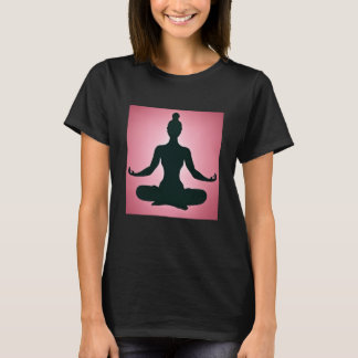 Yoga Girl Female Sun Salutation Meditation Chakra T Shirt