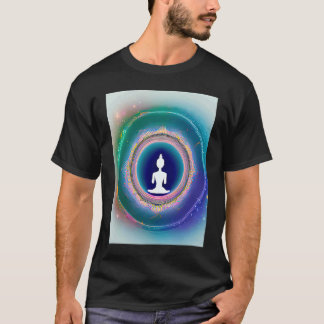 Yoga Girl Female Sun Salutation Meditation Chakra  T Shirt
