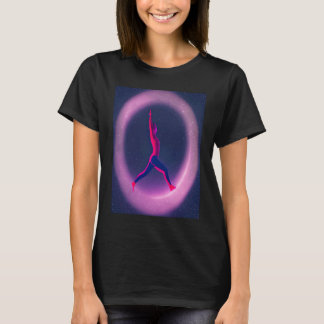 Yoga Girl Female Sun Salutation Meditation Chakra  T Shirt