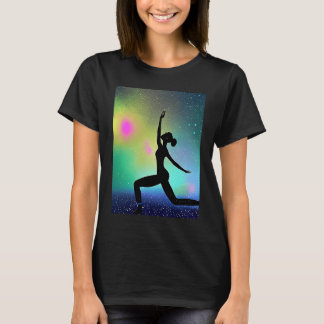 Yoga Girl Female Sun Salutation Meditation Chakra  T Shirt