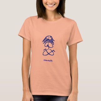 Yoga Girl namaste T Shirt