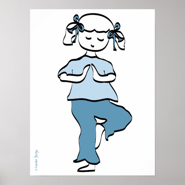 Yoga Girl Poster (Framsidan)