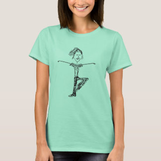 Yoga Girl | Svart T-shirt