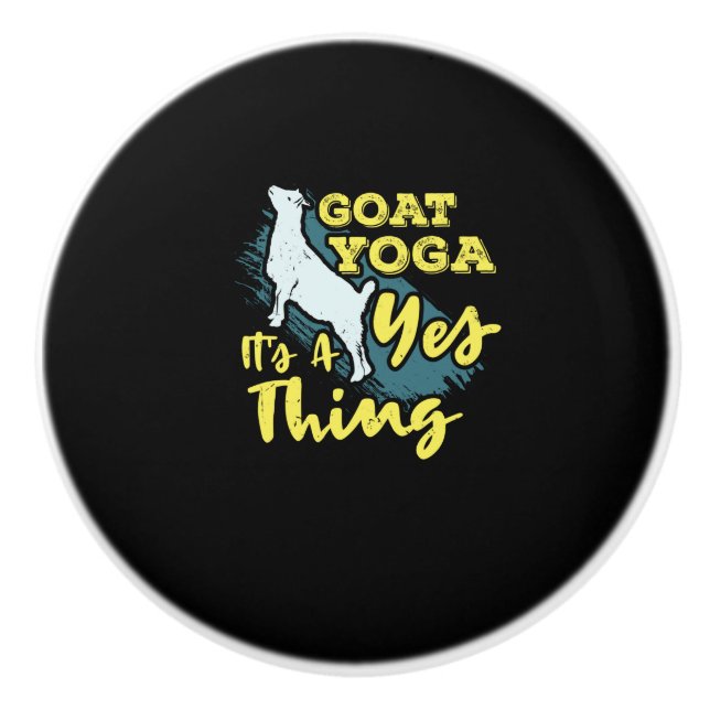 Yoga Goat Goatyoga Knopp (Framsidan)