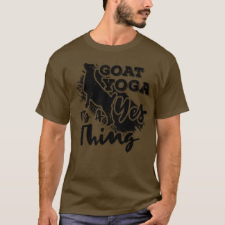 Yoga Goat Goatyoga T Shirt
