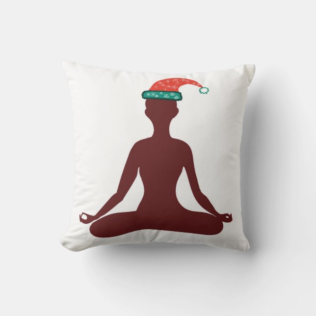 Yoga Gott nytt år Cusrom Text Cushion Kudde (Framsida)