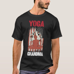 Yoga Grandma Spirituality Meditation Yoga 3 T Shirt