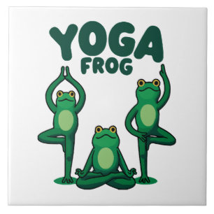 Yoga Grodor Kakelplatta