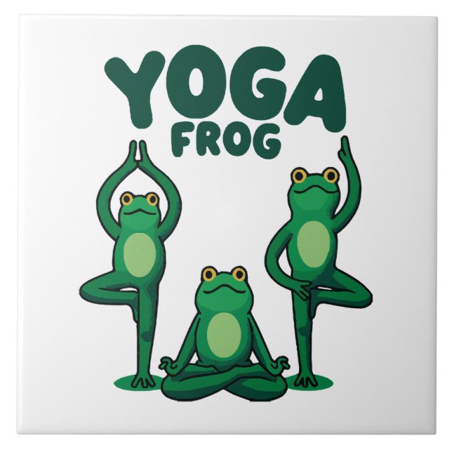 Yoga Grodor Kakelplatta (Framsidan)