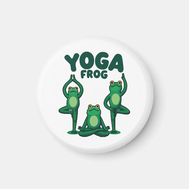 Yoga Grodor Magnet (Framsidan)