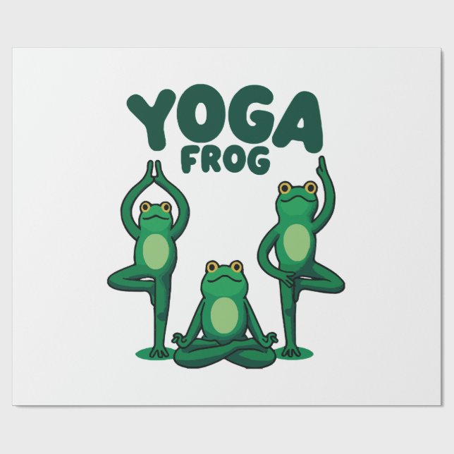 Yoga-grodor Presentpapper (Platt)