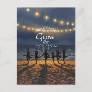 Yoga Grow and Flow-fest med havsutsikt Vykort