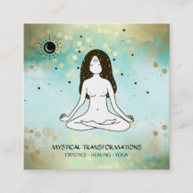 *~* Yoga gudinna Celestial Måne Magic Boho Teal