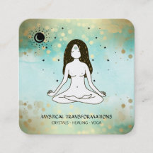 *~* Yoga gudinna Celestial Måne Magic Teal Boho