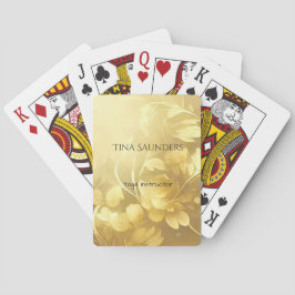 Yoga guld (eget namn) casinokort