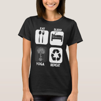 Yoga Gym Fitness Meditation Music Workout Exercise T Shirt