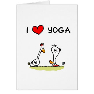 Yoga Hälsningskort