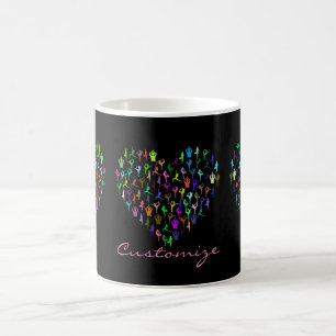 Yoga har hjärta Thunder_Cove Kaffemugg