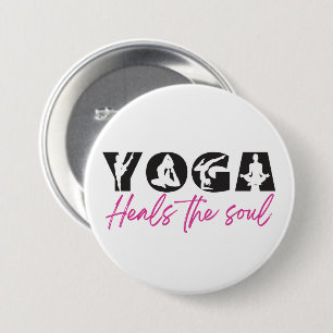 Yoga Heals Soul Knapp