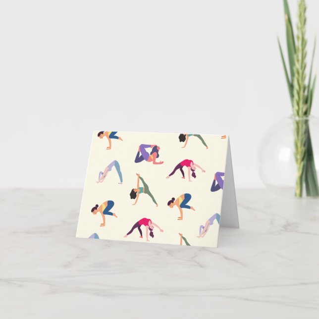 Yoga Helgkort (Framsida)