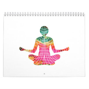 Yoga Helig Geometry Meditation Symbol Gift Idea Kalender