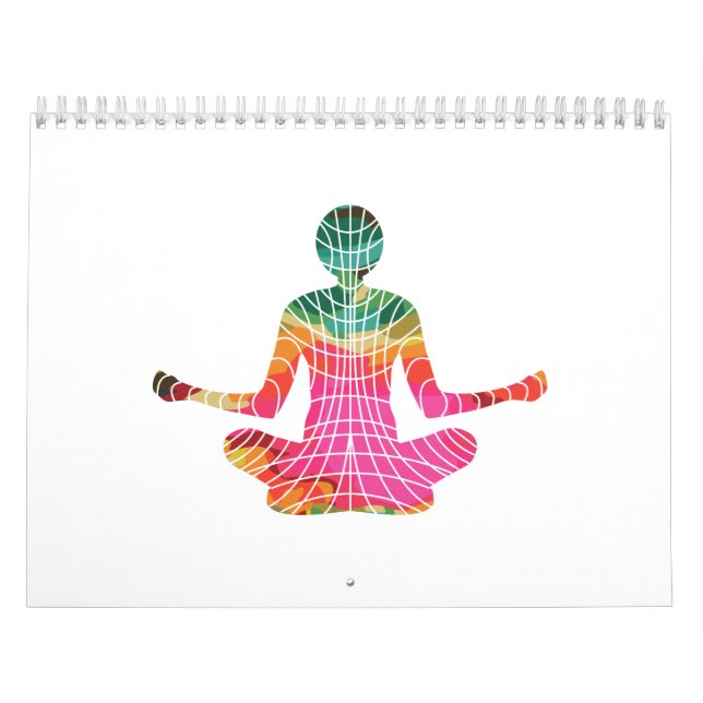 Yoga Helig Geometry Meditation Symbol Gift Idea Kalender (Omslag)
