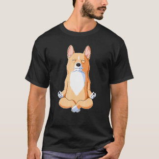 Yoga Hund Corgi T Shirt