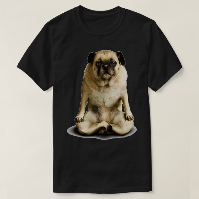 Yoga Hundar big hundar T Shirt (Design framsida)