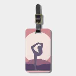 Yoga i lilor bagagebricka