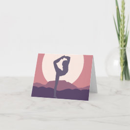 Yoga i lilor kort