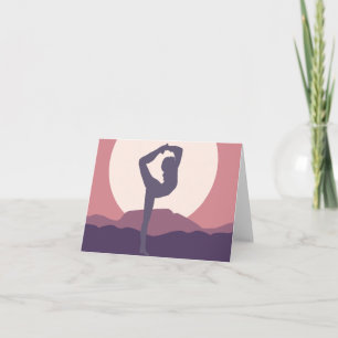 Yoga i lilor kort