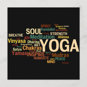 YOGA-inbjudan Inbjudningar