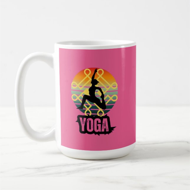 Yoga, Inner Peace Kaffemugg (Vänster)