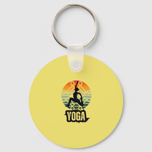 Yoga, Inner Peace Nyckelring (Framsida)