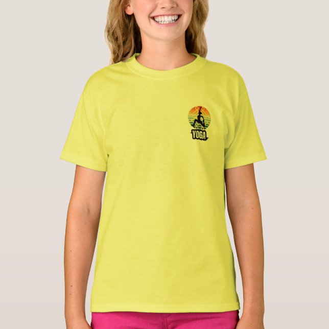 Yoga, Inner Peace T Shirt (Framsida)