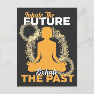 Yoga Inspiration Positive-citat Namaste andlig Vykort