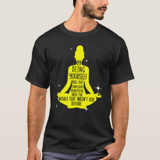 Yoga Instructor Andlig Meditation Fitness Exerc T Shirt