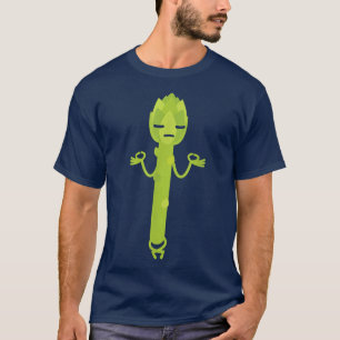 Yoga Instructor Asparagus Älskare Vegan Ve Ve T Shirt