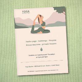 Yoga Instructor Flyer