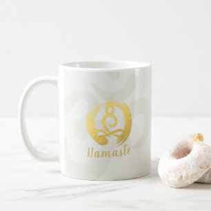 Yoga Instructor Life Coach Meditation Pose Zen OM Kaffemugg