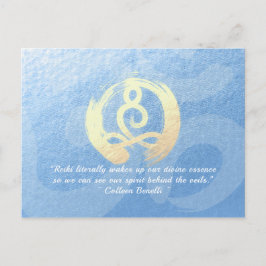 Yoga Instructor Life Coach Meditation Pose Zen OM Vykort