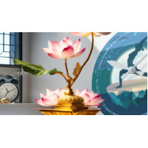 Yoga Instructor Meditation Pose Måne Flies Island