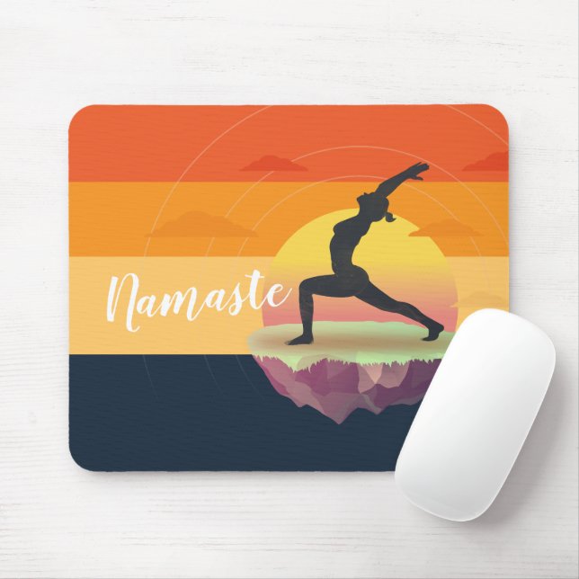 Yoga Instructor Meditation Pose Sol Flies Island Musmatta (Med mus)