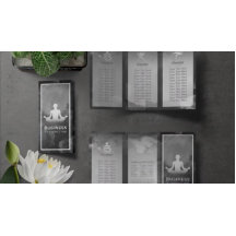 Yoga Instructor Meditation Pose Tri-Fold Brochures