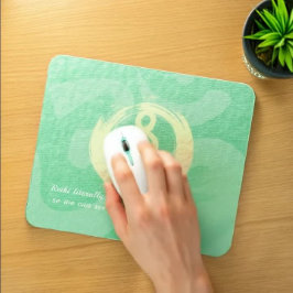 Yoga Instructor Meditation Pose Zen Om-signatärcit Musmatta