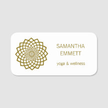 Yoga Instructor minimalist Mandala Modern