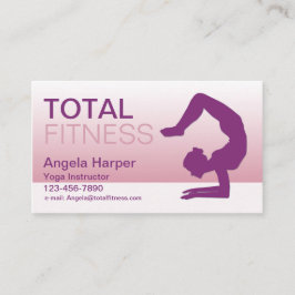 Yoga Instructor Visitkort