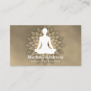 Yoga Instructor Visitkort