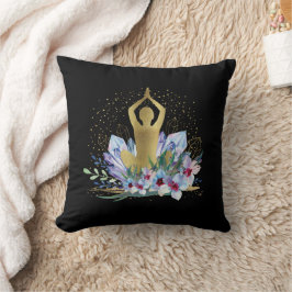 Yoga instruktör Energi helare Kristaller Reiki Spa Kudde