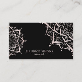 Yoga-instruktör Mandala Yoga Life tränare Zen Visitkort